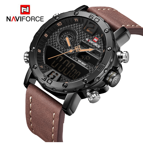 Men's Dual Movement Watch
