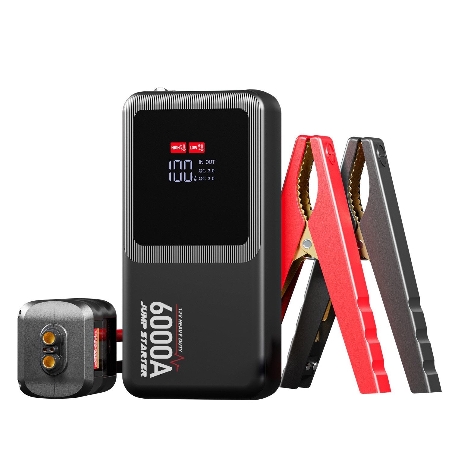 Portable Battery Jumper, 6000 Amps, Heavy Duty-1