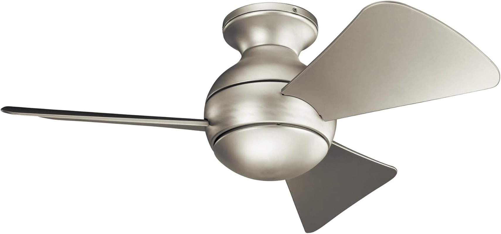 Premium Architectural Ceiling Fan 34Inch Brushed Nickel Finish-1