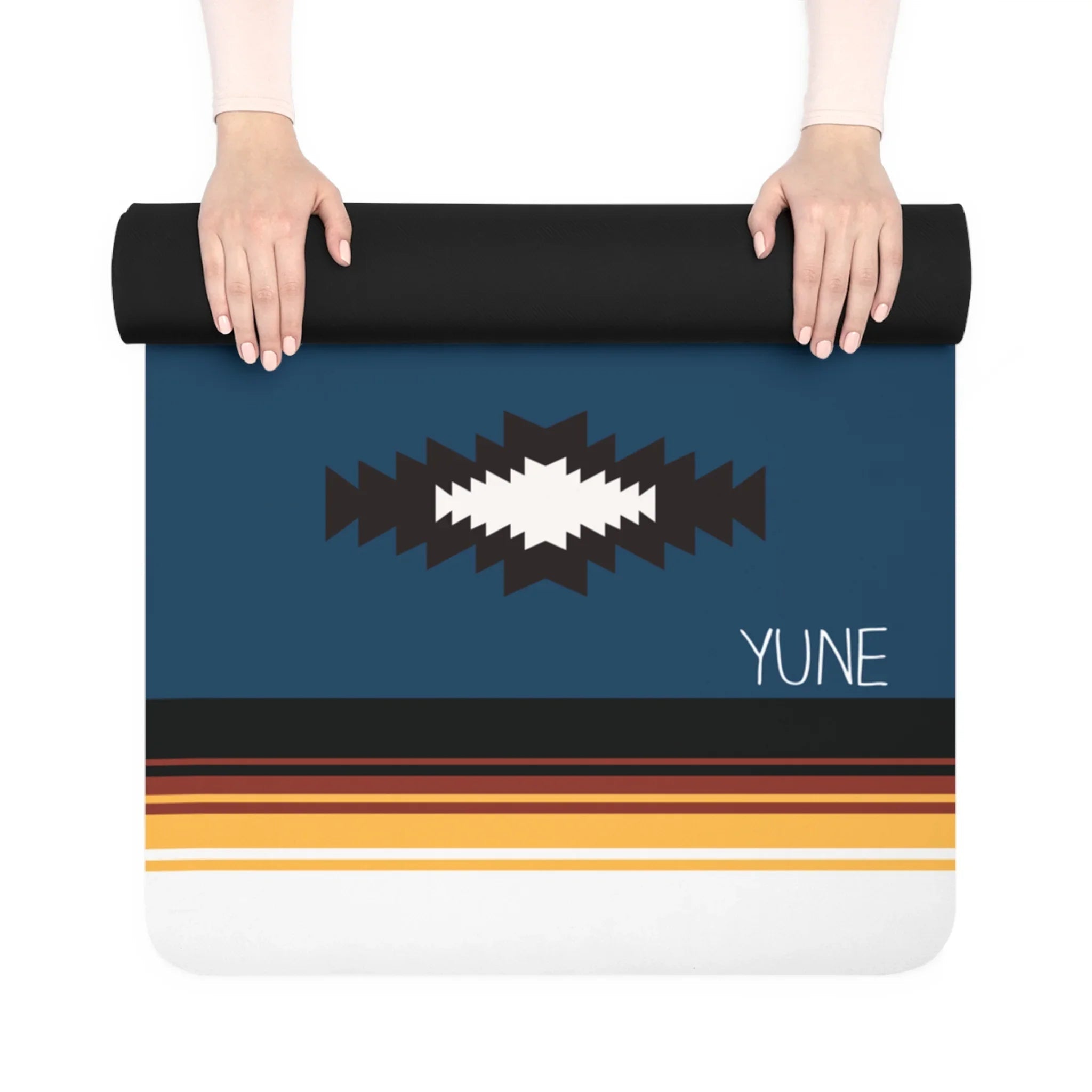 Natural Rubber Yoga Mat – 3mm Eco-Friendly, Non-Slip Mat for Hot Yoga, Pilates & Daily Practice | Nelson | Yune Yoga-2