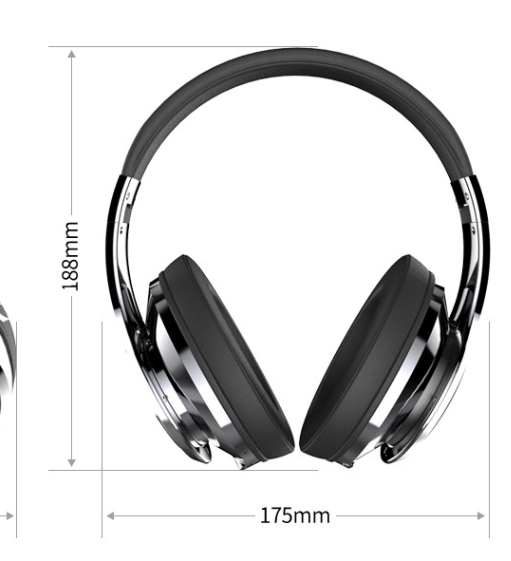 Bluetooth Headphones, Stereo Over-Ear Headset