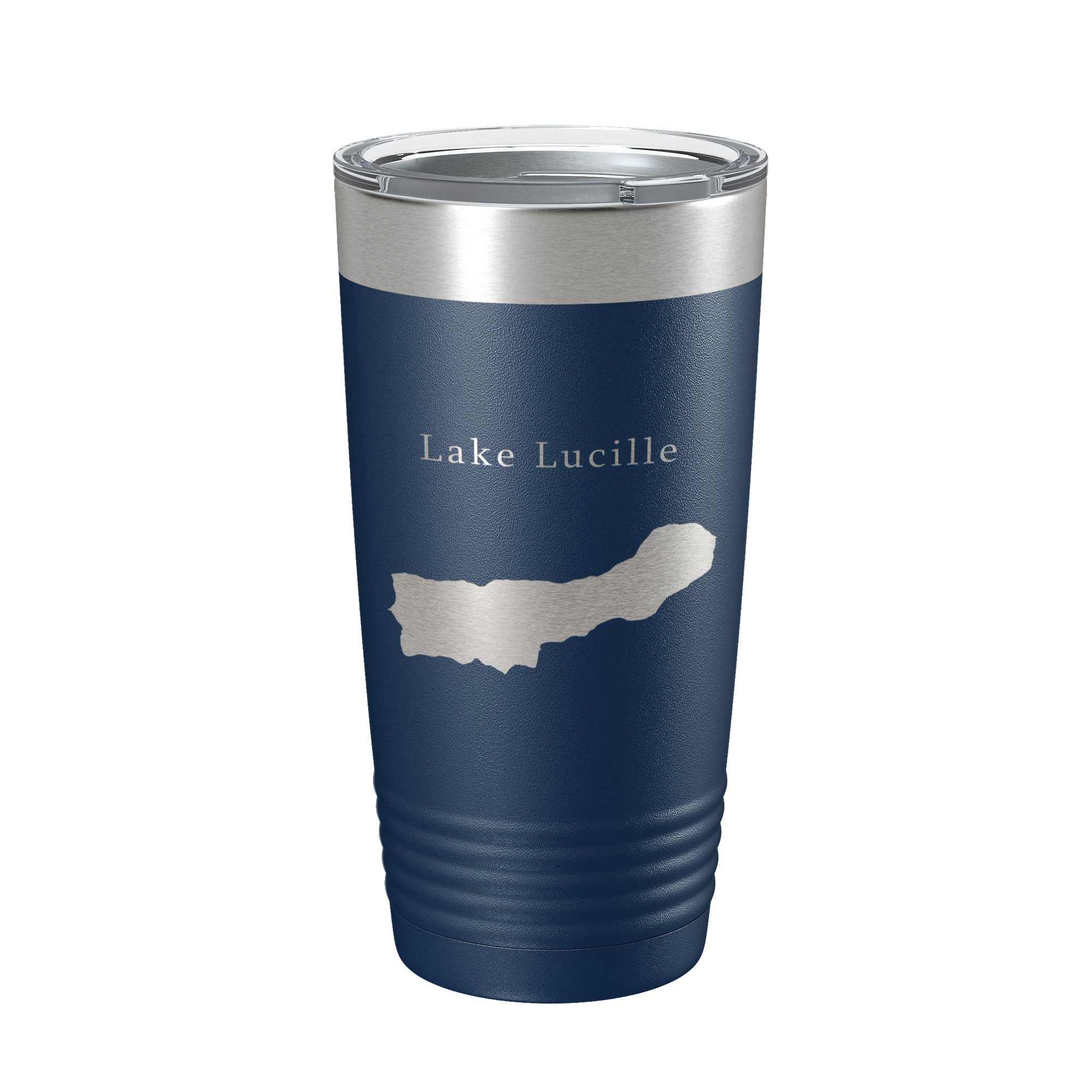 Lake Lucille Map Tumbler Travel Mug Insulated Laser Engraved Coffee Cup Alaska 20 oz-8