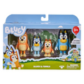 Moose Toys Bluey Family 4-Piece Figure Set (BLU13009)