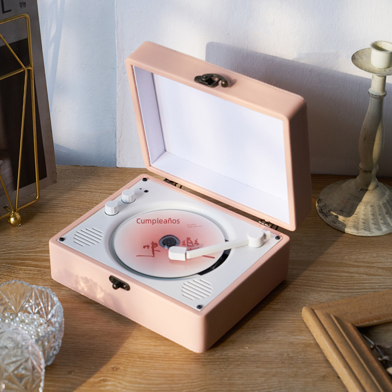 Mini CD Player with Bluetooth Speaker for Home Use