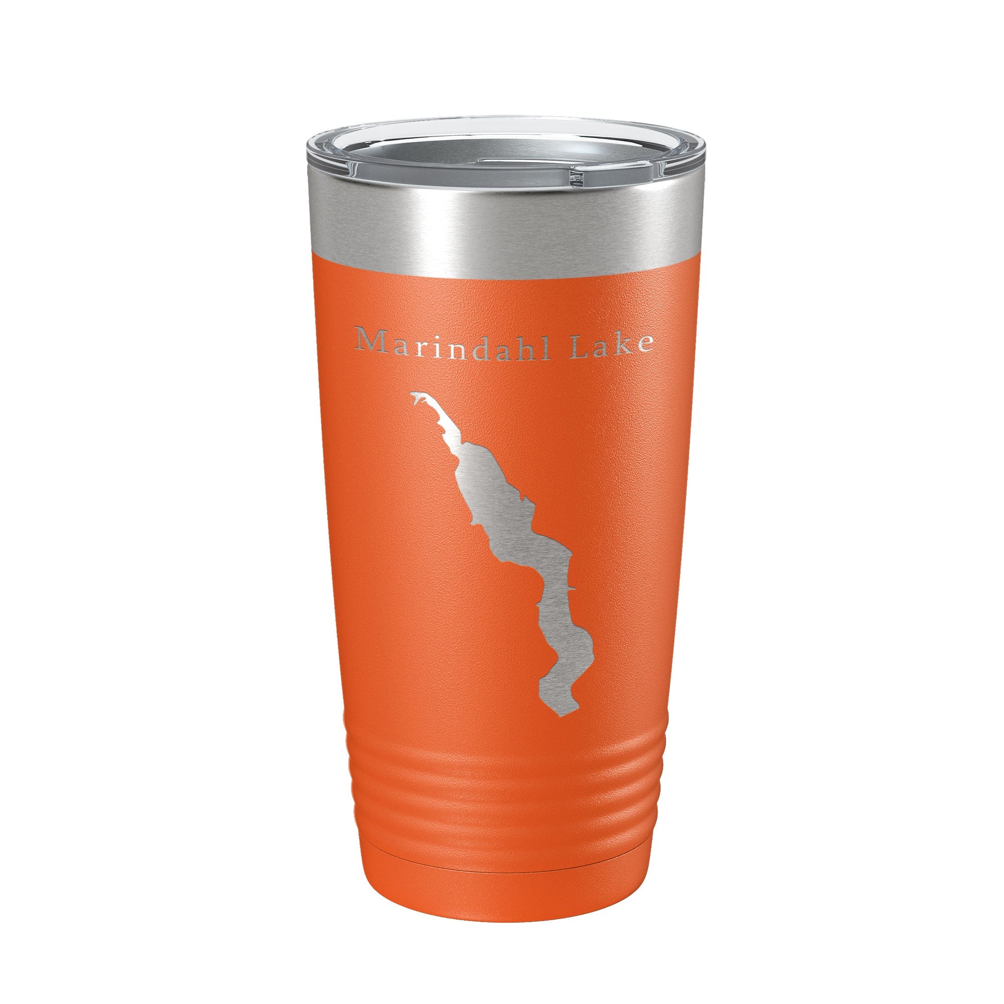 Marindahl Lake Map Tumbler Travel Mug Insulated Laser Engraved Coffee Cup South Dakota 20 oz-17