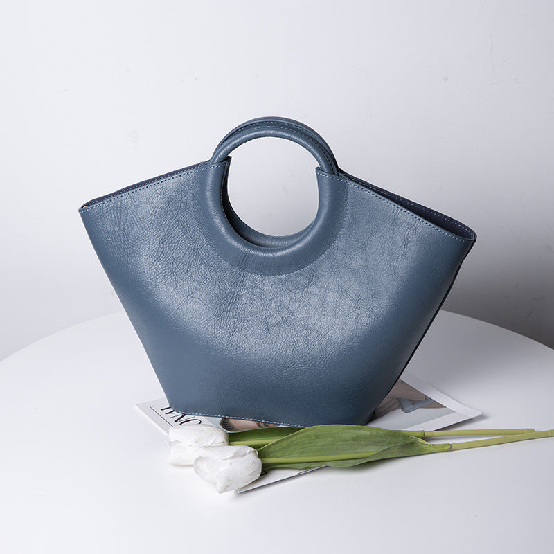 Leather Crossbody Shoulder Handbag
