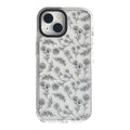 Compatible with iPhone 14 Phone Case Fashion Cute Small Flower Design Silicone Shockproof Bumper Protective Cases Women Girls for Apple 14 Cases - Clear