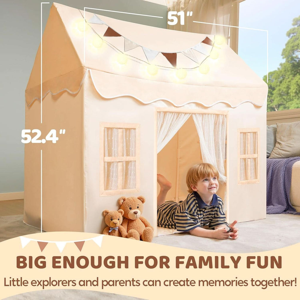 Indoor Outdoor Playroom Tent Size 51x35x52 InchesTall-1