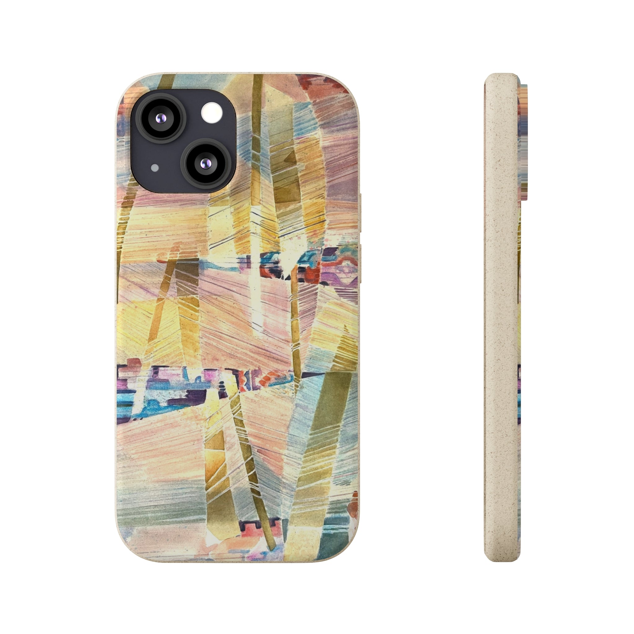 Biodegradable Phone Case with 'Loom Series' Abstract Original Artwork by Barbara Cleary-14