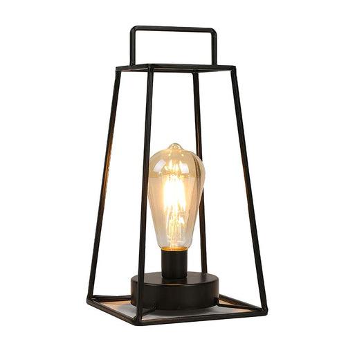 12''H Retro Style Geometric Table Lamp-1