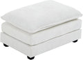 36.6 Inch Cream Ottoman Living Room Furniture Luxurious