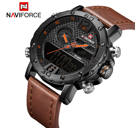 Men's Dual Movement Watch