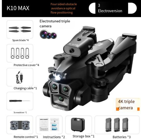 K10 Max Professional Drone with 8K Camera and GPS