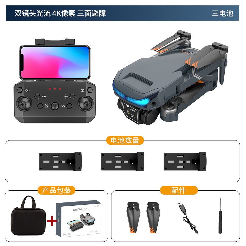 XT9 HD Dual Camera Quadcopter Drone with Altitude Hold