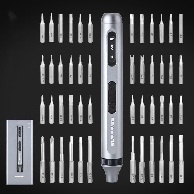 Portable 50-in-1 Rechargeable Electric Screwdriver Set
