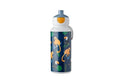 Mepal - Campus Pop-up Water Bottle - Leakproof School Water Bottle - Reusable Kids Water Bottle - BPA Free and Dishwasher Safe - 400ml - Jungle