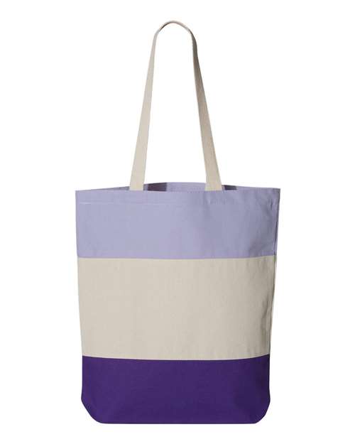 Q-Tees - 11L Tri-Color Tote - Q125900-7
