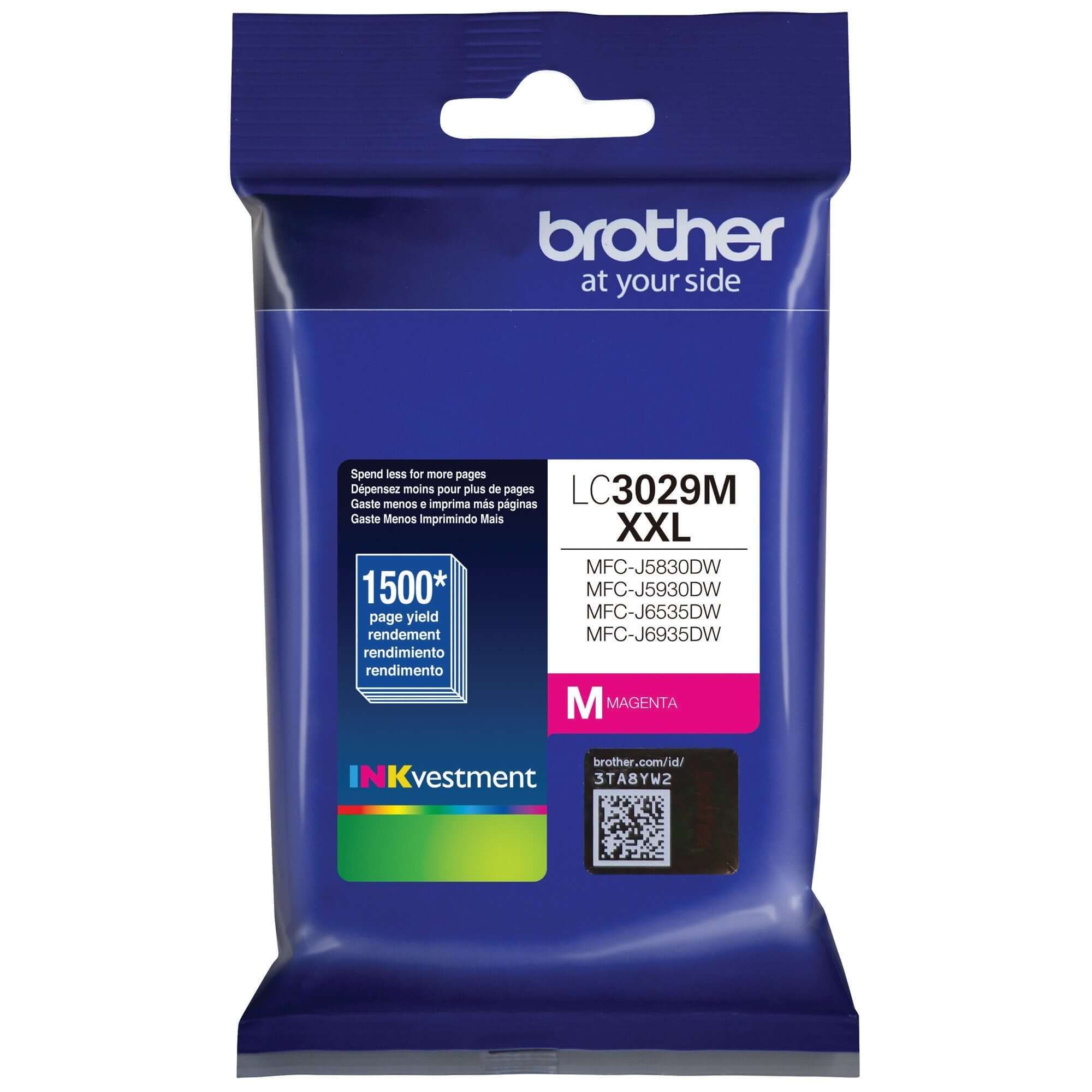 Brother LC3029XXL Extra High Yield  Magenta Ink Cartridge-0