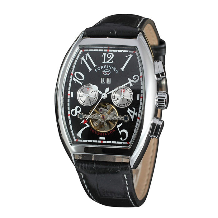 FORSINING Automatic Leather Strap Watch