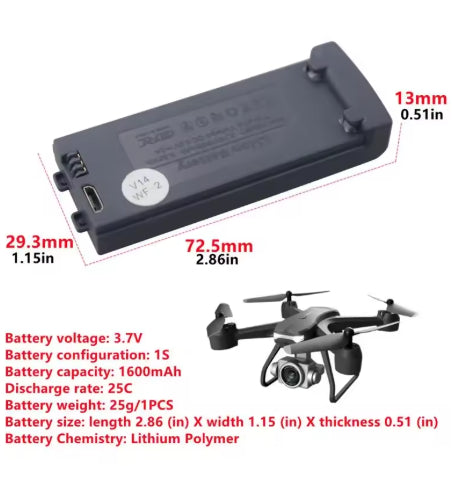 Drone 4D-V14 Battery