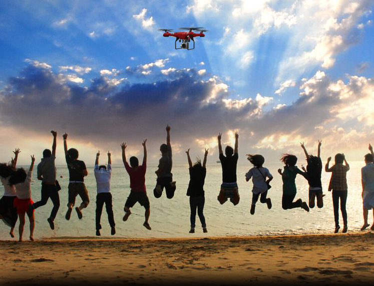 DJI Phantom 3 SH5 Drone Quadcopter with Altitude Hold