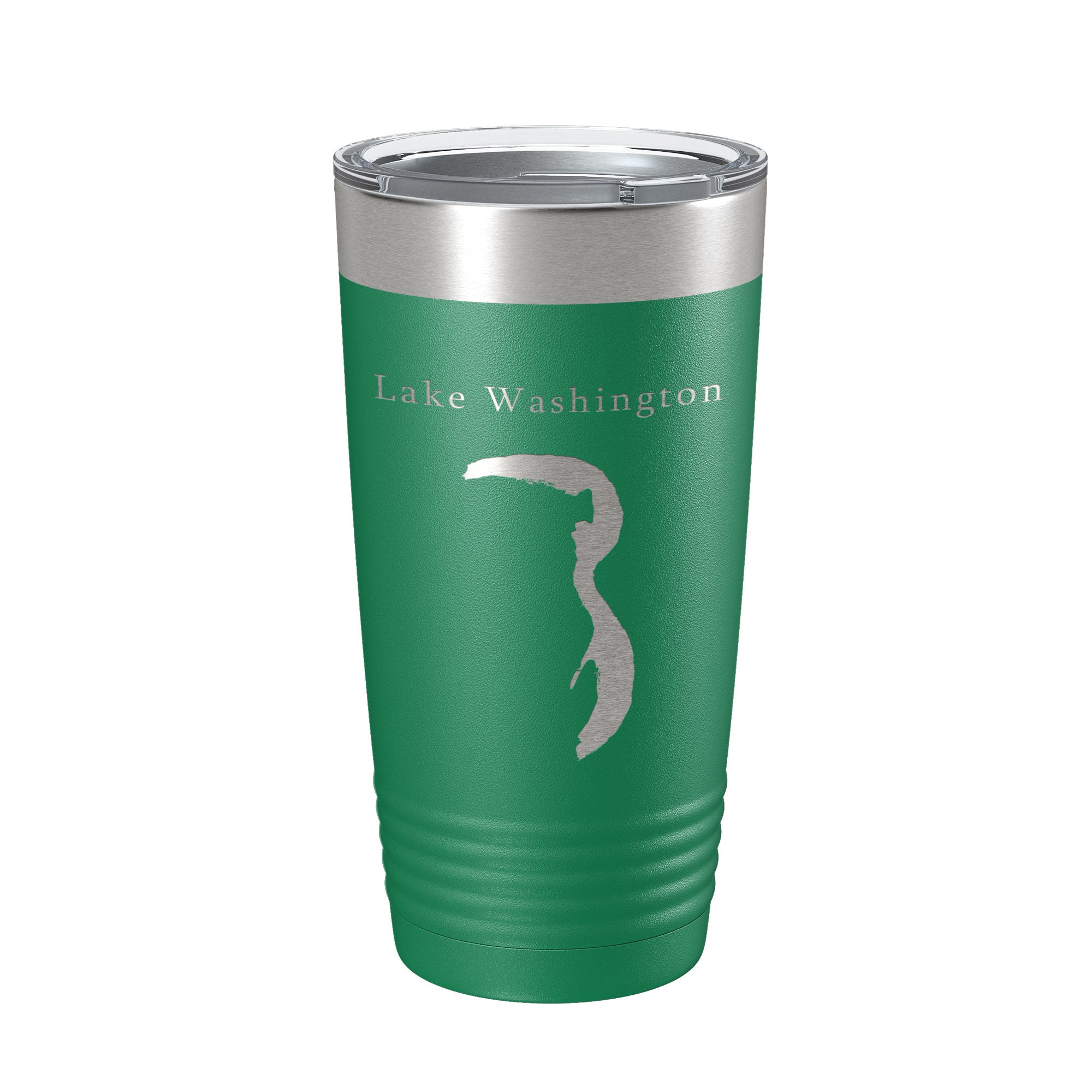 Lake Washington Map Tumbler Travel Mug Insulated Laser Engraved Coffee Cup Mississippi 20 oz-9