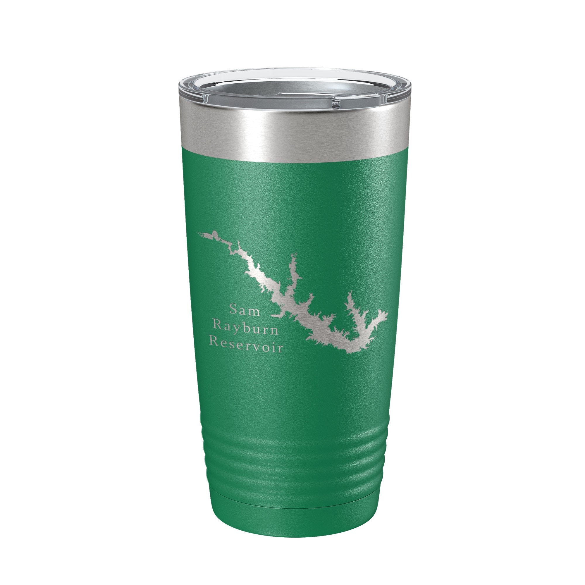 Sam Rayburn Reservoir Tumbler Lake Map Travel Mug Insulated Laser Engraved Coffee Cup Texas 20 oz-9