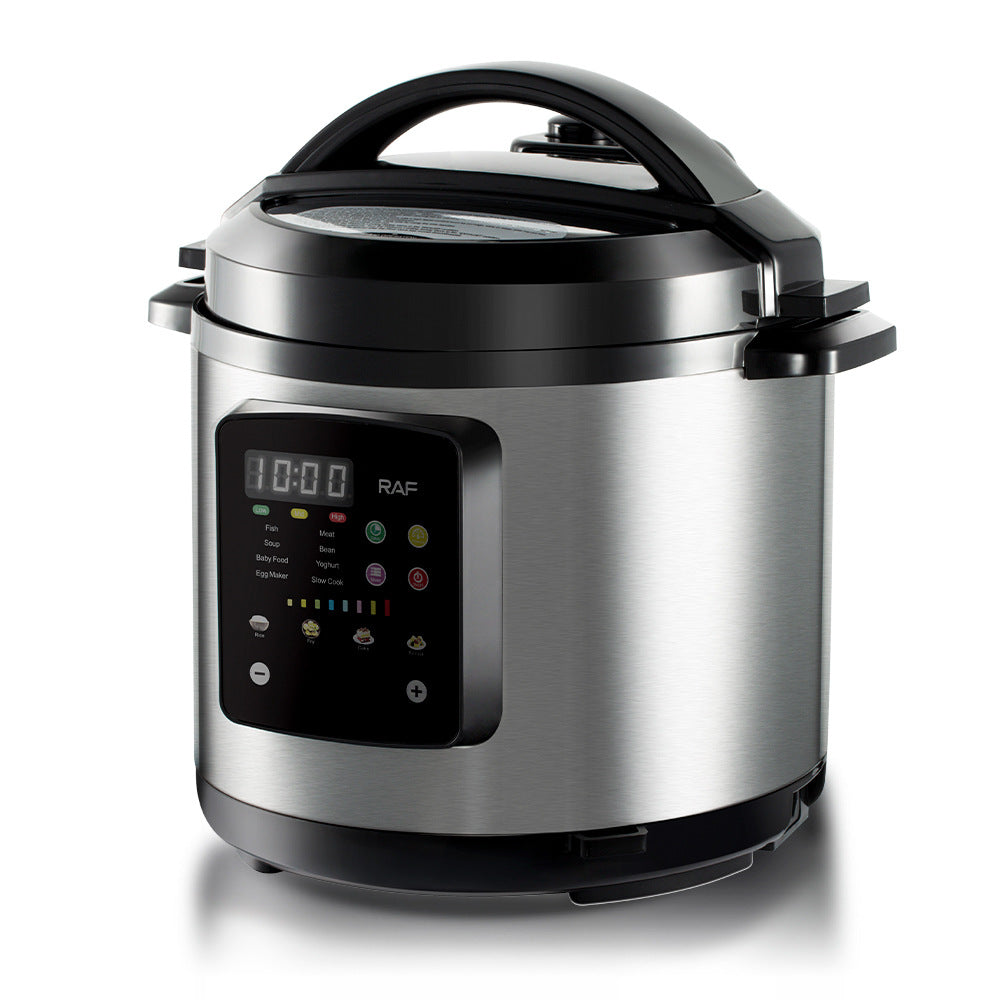 6L Electric Pressure Cooker with Non-Stick Function