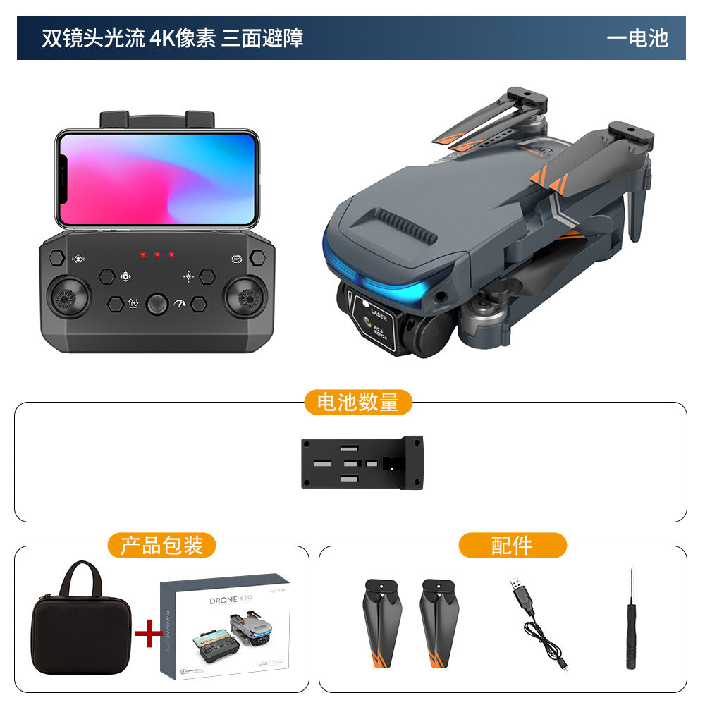 XT9 HD Dual Camera Quadcopter Drone with Altitude Hold