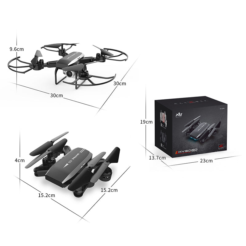 KY606D 4K HD Foldable Drone with Long Flight Time