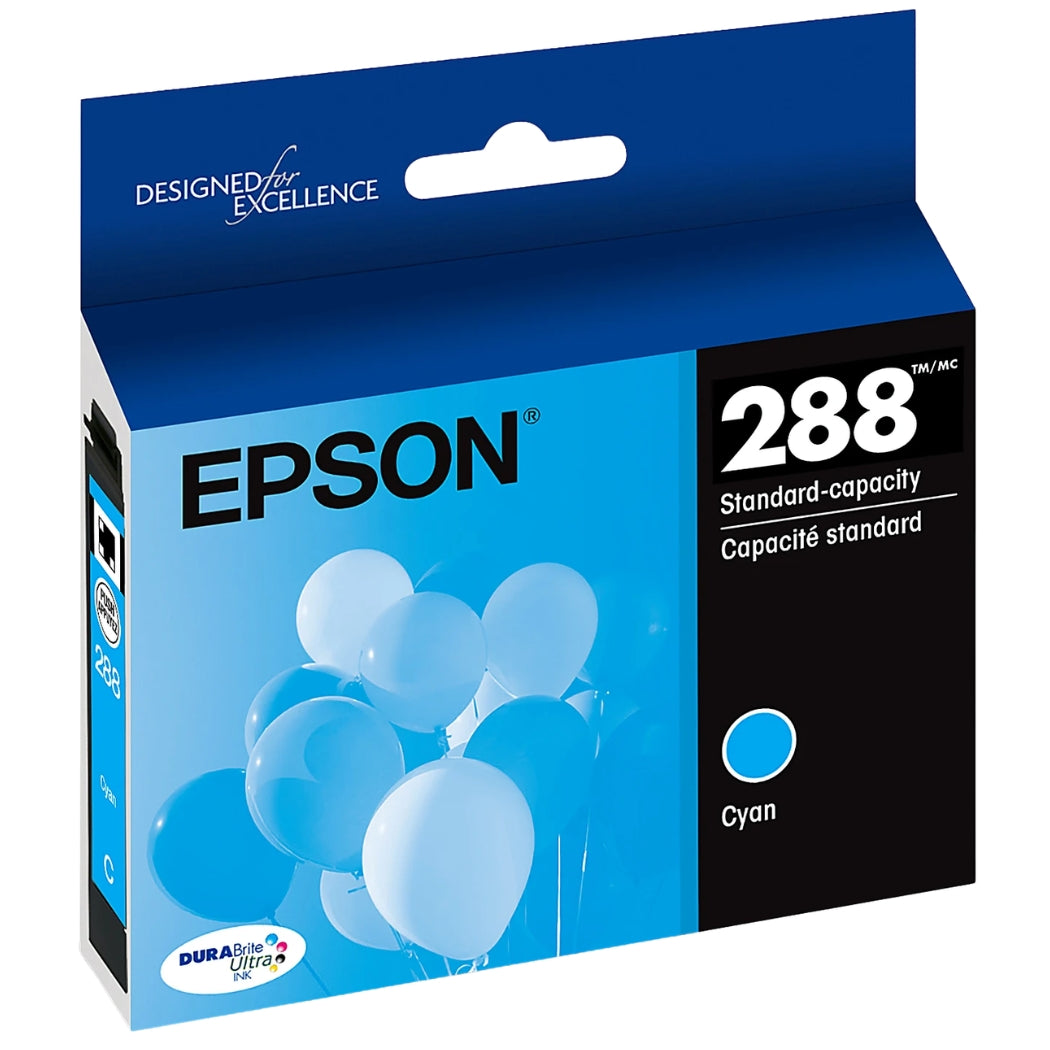 New Genuine Epson 288 Cyan Ink Cartridge-0