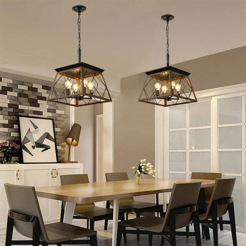 Farmhouse Chandelier 4 Lights Vintage Antique Chandelier Lamps -no Bulbs-Unusable Platform - Temu
