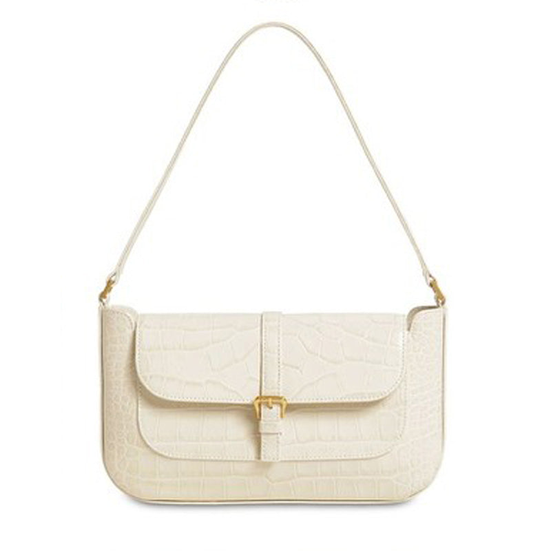 Crocodile Pattern Tote Bag - Vintage Style Handbag