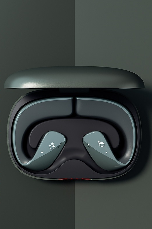 TWS Bone Conduction Bluetooth Headset with Noise Reduction