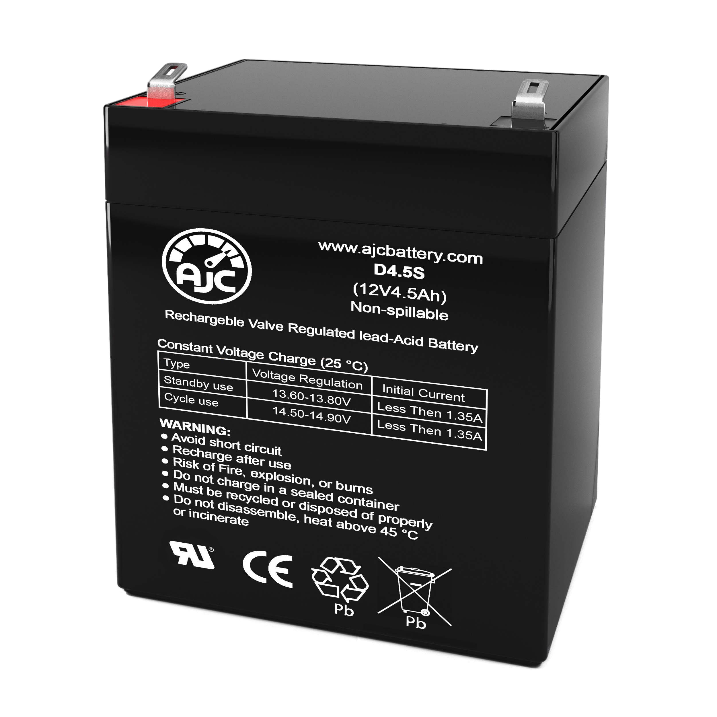 AJC Battery Compatible with Liftmaster 8500 12V 4.5Ah Garage Door Battery