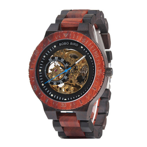 BOBOBIRD Automatic Wooden Watch (Timepiece)