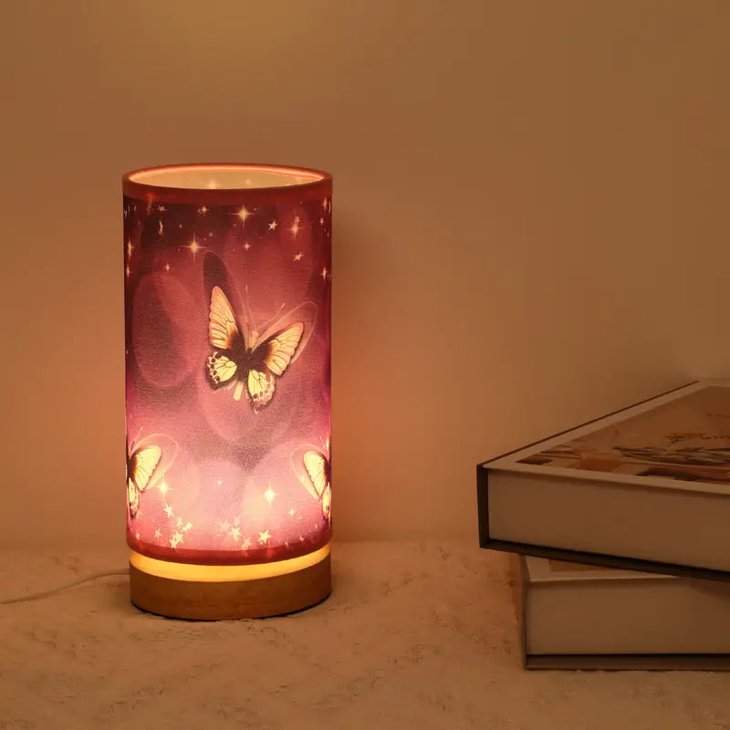 Gorgeous Purple Butterfly Table Lamp for Your Room