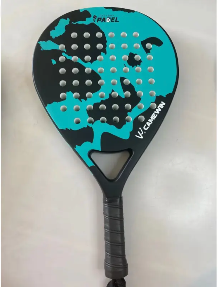 Durable Carbon Plate Beach Tennis Racket