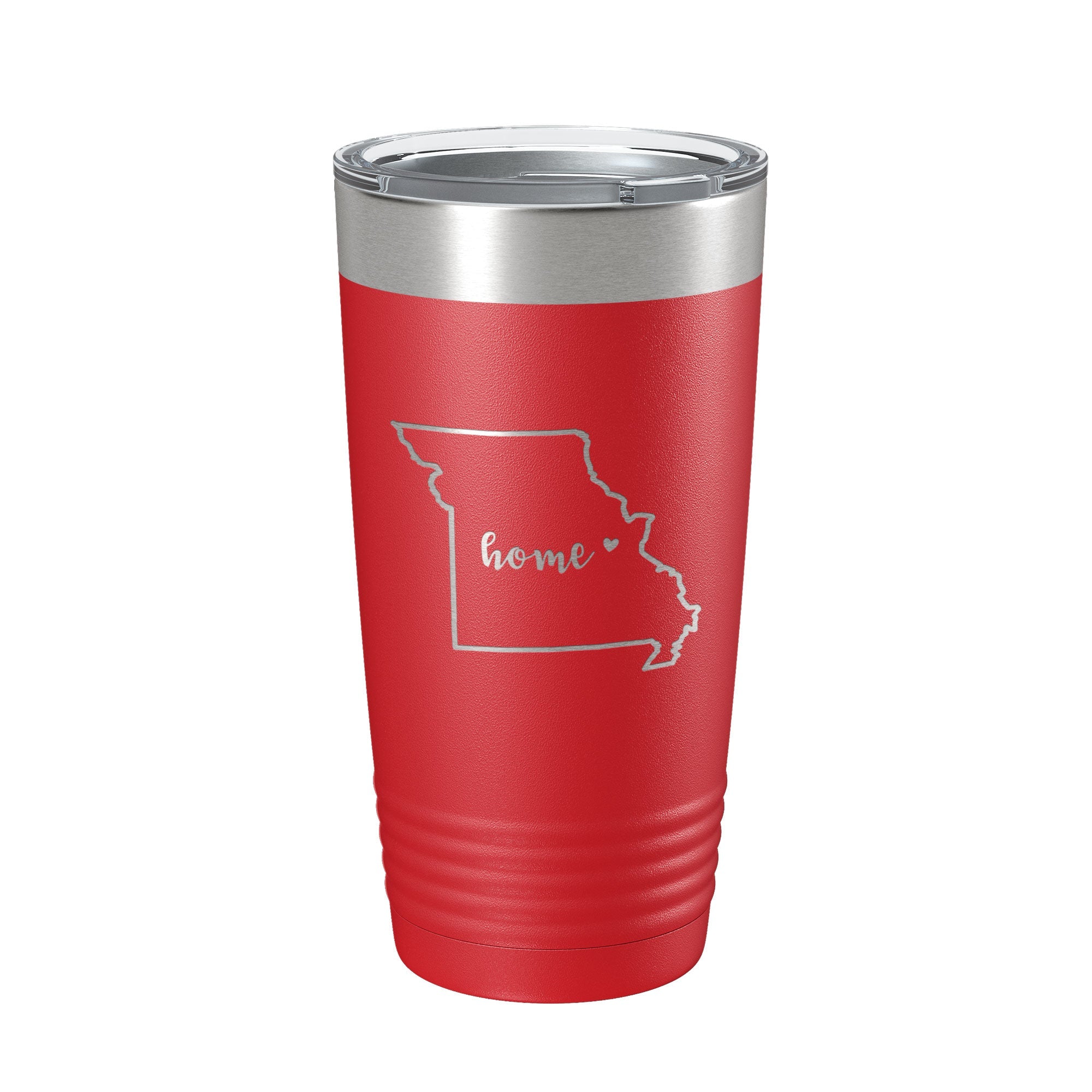 Missouri Tumbler Home State Travel Mug Insulated Laser Engraved Map Coffee Cup 20 oz-10
