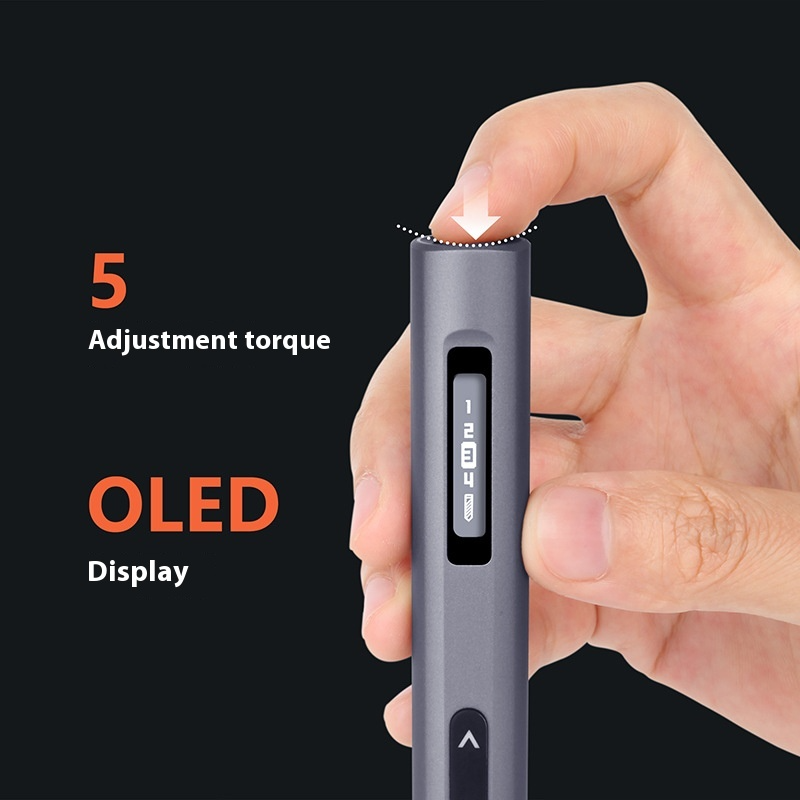 2-in-1 Electric Precision Drill & Screwdriver with LED Display
