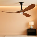 52Inch Outdoor Ceiling Fan With Integrated LED Light-0