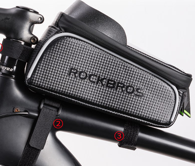 Waterproof Bicycle Front Bag for Mountain Bikes
