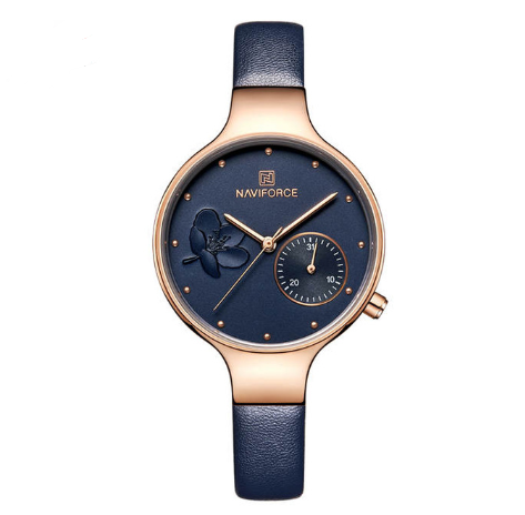 Multifunctional Quartz Leather Strap Watch