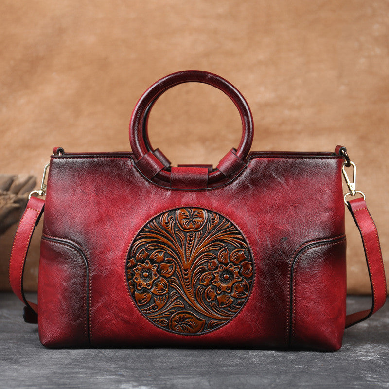 Slant Crossbody Handbag with One Shoulder Strap