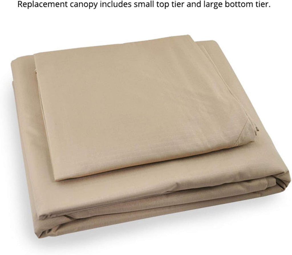 Replacement Canopy For Jefferies Gazebo Beige Whisper RipLock 350