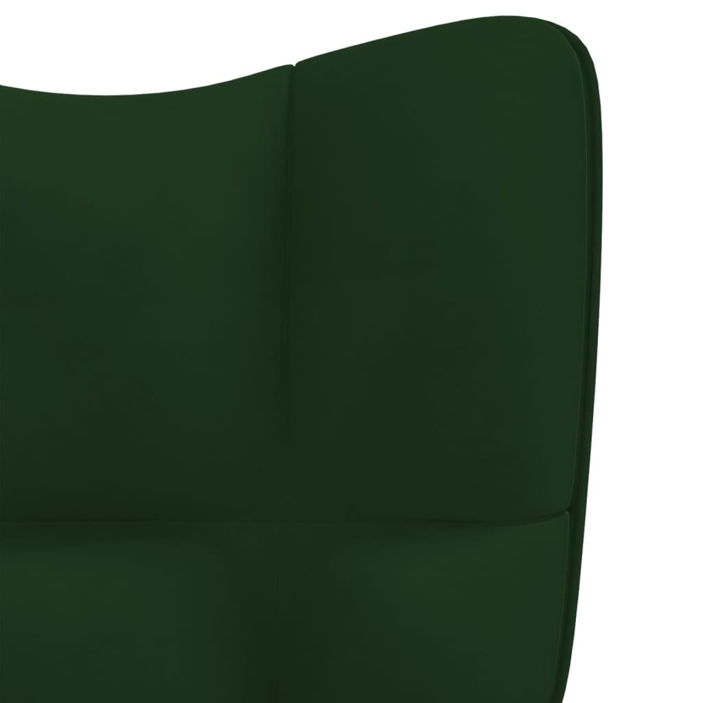 vidaXL Relaxing Chair Relax Seating Armchair Living Room Furniture Velvet