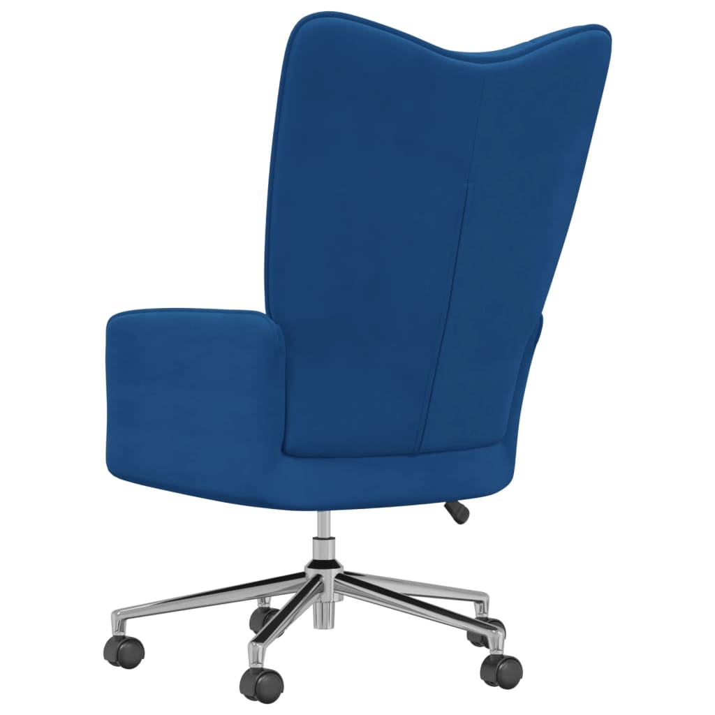 vidaXL Relaxing Chair Relax Seating Armchair Living Room Furniture Velvet