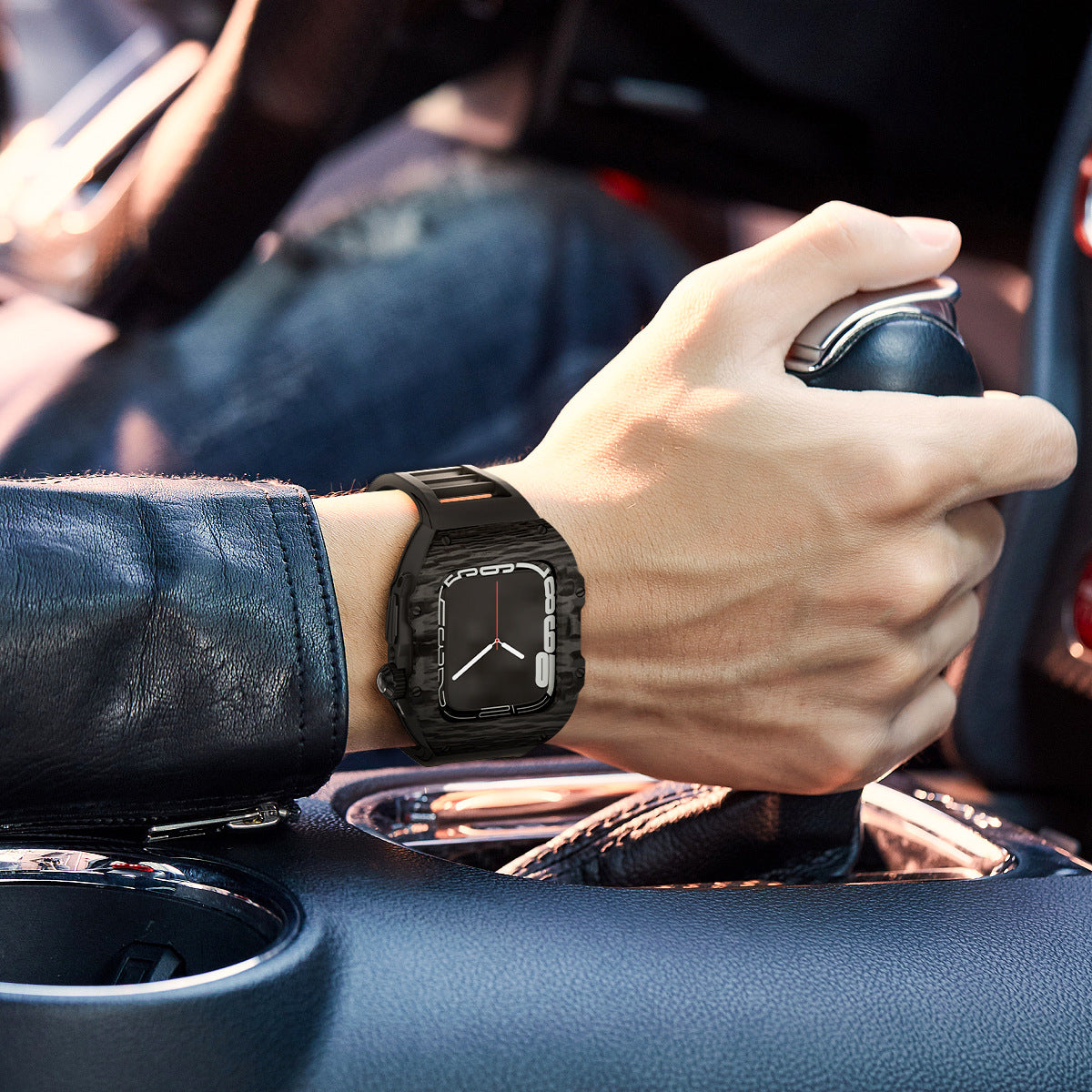 Carbon Fiber Watch Protective Case