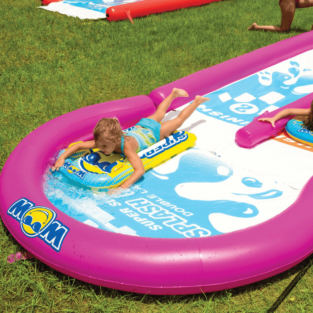 WOW Watersports Pool End for the Giant Backyard Double Lane Lawn Slide-1