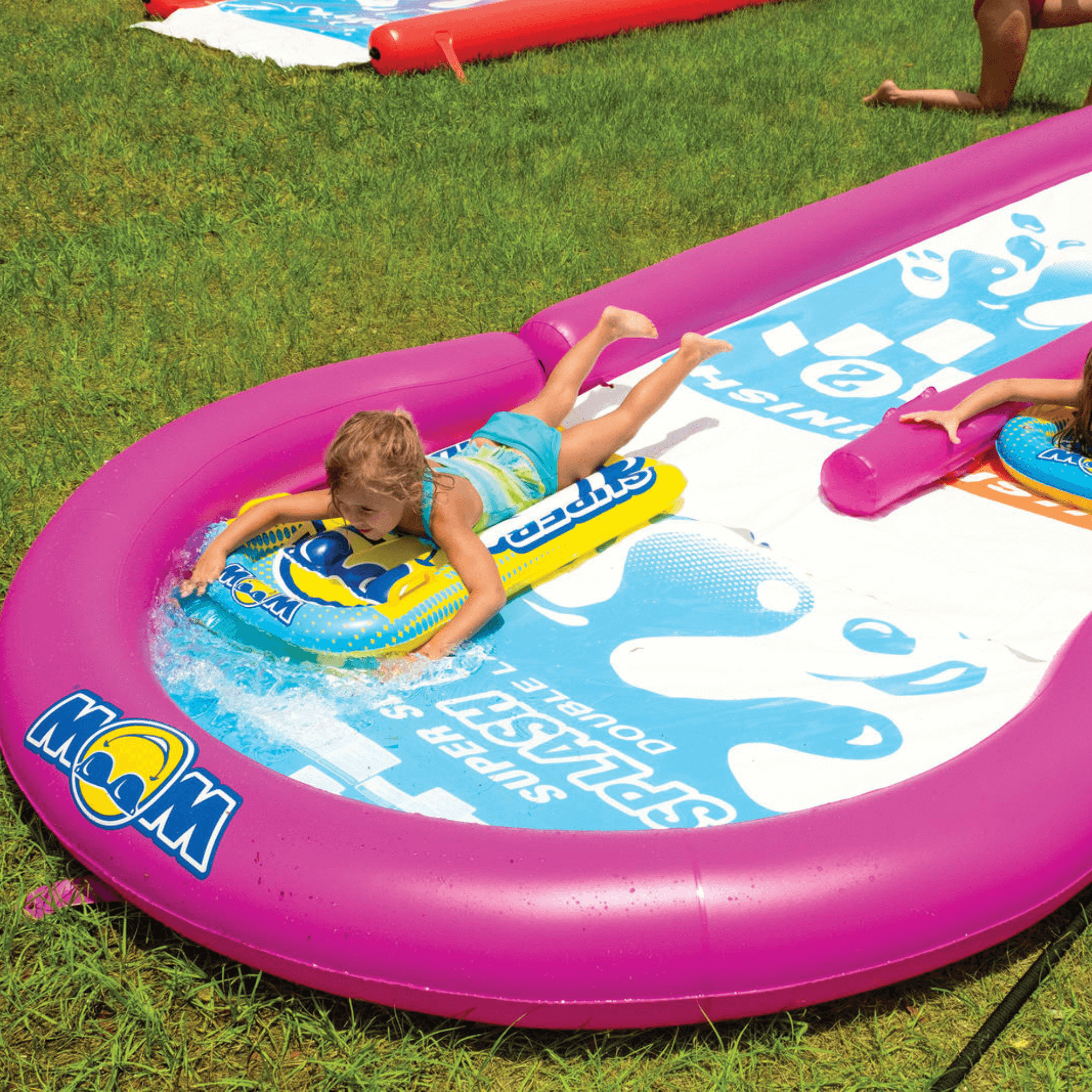 WOW Watersports Pool End for the Giant Backyard Double Lane Lawn Slide-1